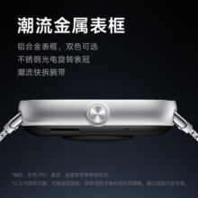小米 Redmi Watch 4 典雅黑+米兰尼斯腕带 亮银色（腕带单独发货）