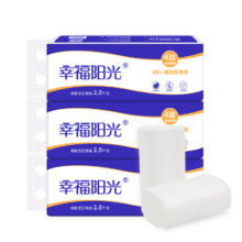 plus会员：幸福阳光卷纸 4层200克*10卷 加厚无芯卷纸*2件