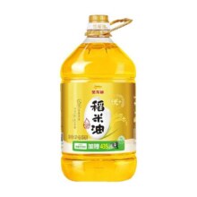 金龙鱼稻米油米糠油优+5.435L/桶含谷维素烟点高