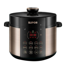 苏泊尔（SUPOR）电压力锅家用5L大容量全自动智能电饭锅一锅双胆电高压锅一键排气 开盖收汁SY-50YC9086 5L