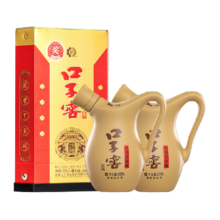 88VIP：口子窖 小池窖特酿 52度酱香型白酒 500ML*2瓶
