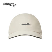 88VIP会员：saucony 索康尼 运动跑步圆顶帽男女吸湿排汗透气鸭舌帽夜跑帽子