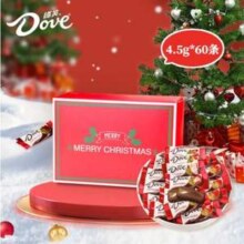 Dove 德芙 圣诞节糖果礼盒 60颗270g*2件