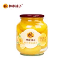 PLUS会员:林家铺子 酸奶黄桃罐头312g*3罐