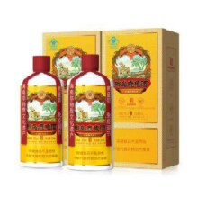 椰岛 鹿龟酒 民国风经典版 33度 500ml*2瓶