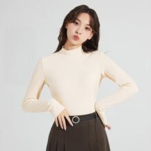plus会员：班尼路 女子半高领德绒打底衫 *2件