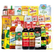 海天 生抽老抽酱油蚝油甜面酱等调味料组合 任选5件
