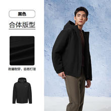HLA 海澜之家 羽绒服男24新款轻商务时HWRAW4W045A 2A 165/84A S114~124