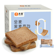 舌里全麦面包早餐低脂零食代餐饱腹吐司 0脂肪全麦面包400g