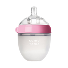 P会员、京东百亿补贴:可么多么como tomo 宽口径硅胶奶瓶仿母乳防呛