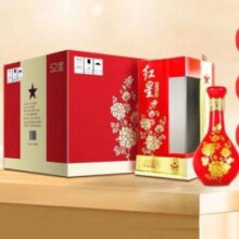 预售：红星 二锅头 富贵花开 兼香型白酒 52度500ml *6箱装