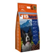 K9 Natural牛肉1.8kg/3.6斤 生骨肉主食冻干狗粮 全年龄段通用 新西兰进口