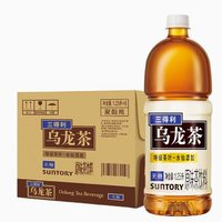 SUNTORY 三得利 无糖乌龙茶饮料 1.25L 6瓶