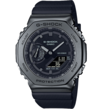 卡西欧（CASIO）手表男G-SHOCK黑武士防震运动学生电子日韩表GM-2100BB-1A