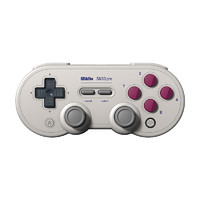 8BITDO 八位堂 SN30 Pro 经典版 蓝牙双模游戏手柄 灰白色