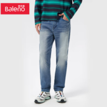 Baleno 班尼路 秋冬加厚牛仔裤