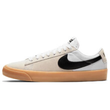 plus会员：NIKE 耐克 板鞋男子缓震透气ZOOM BLAZER LOW运动鞋DC7695-100白