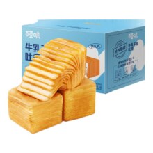 百草味 牛乳千层吐司面包 1kg