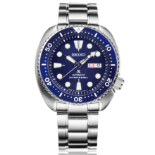 精工（SEIKO）手表精钢表带自动/手动上链机械潜水男表 圣诞礼物SRP773J1