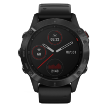 佳明（GARMIN）Fenix6ProPVD邃黑旗舰版GPS黑表带血氧跑步高尔夫户外运动手表