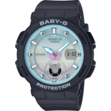 卡西欧【礼物】女表BABY-G时尚清新时尚表盘学生表女士运动手表 BGA-250-1A2DR