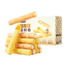 88VIP：三只松鼠 注心蛋卷 400gX1盒