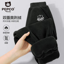 PEPCO 小猪班纳 儿童加绒卫裤运动裤（双面奥利绒）