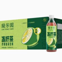 88VIP！LAN FONG YUEN 兰芳园 0蔗糖港式冻柠茶 500ml*15瓶