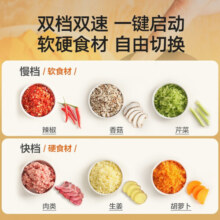美的（Midea）绞肉机家用 绞馅机 碎肉机 电动多功能料理搅拌饺子肉馅蒜蓉机不锈钢辅食 搅肉机LZ25Easy225 约2L