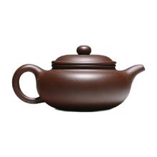 限移动端：徐保国 紫泥仿古壶 手工茶壶 球孔 紫泥