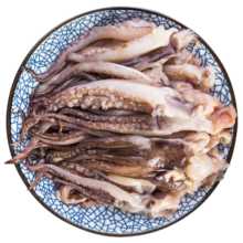 一虾一世界新鲜冷冻大号三去鱿鱼须 鱿鱼爪生鲜火锅烧烤食材 鱿鱼须500g【无添加剂】