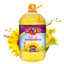 多力【张若昀同款】健康三益食用植物调和油 5L 非转基因 物理压榨