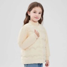 笛莎 女童24冬中大童背心校服神器拜年服