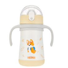 THERMOS 膳魔师 儿童水杯  柯基 320ml（带把手）