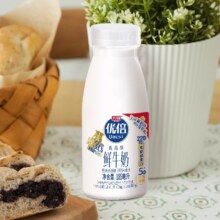 光明 优倍高品质鲜牛奶185ml*8+280ml*2