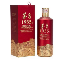PLUS会员：MOUTAI 茅台 1935 贵州茅台酒 酱香型白酒 53度 500mL 1瓶 23年年份单瓶装