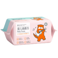 POMPOM LIFE 蓬松生活 婴儿细腻一次性干湿两用绵柔巾80抽*3包