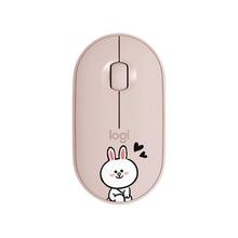 logitech 罗技 K380 薄膜键盘+Pebble 无线鼠标 键鼠套装 粉色