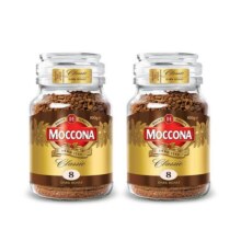 moccona摩可纳黑咖啡冻干冷萃速溶粉零糖美式拿铁官方旗舰店400g