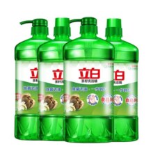 【家庭装】立白天然茶籽洗洁精家用大桶促销装正品官方旗舰店4kg