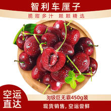 Mr.Seafood 京鲜生 智利进口车厘子巨无霸3J级 450g 果径约30-32mm 新鲜水果