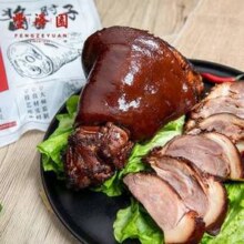 中华老字号，全聚德旗下 丰泽园 无骨酱香肘子 200g*5袋