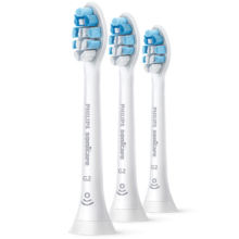 飞利浦（PHILIPS）电动牙刷头 牙龈敏感适用 3支装HX9033 适配钻石3/5/7/9/AI系列HX51系列