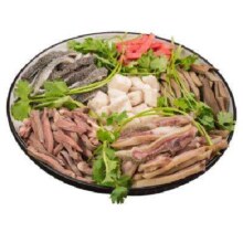 9号20点：伊民康洋 宁夏滩羊 手工熟羊杂碎 净重2KG（含心肝肺肠肚）