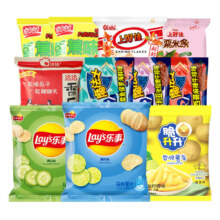 plus会员：乐事零食大礼包薯片干脆面瓜子办公室膨化零食休闲食品 膨化礼包11袋