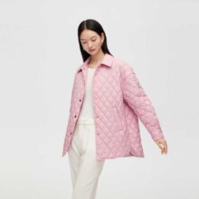 波司登 女式羽绒服 菱格绗线时尚商务通勤保暖轻薄羽绒服外套