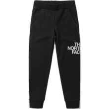 THE NORTH FACE【特惠】北面童装儿童卫裤运动裤针织长裤新款户外|5JYE JK3/黑色 130cm XS（130/64）