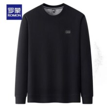 罗蒙 含羊绒蚕丝 加绒卫衣 *2件