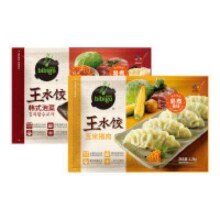 百亿补贴：必品阁王水饺2400g（玉米+泡菜）早餐夜宵速冻饺子
