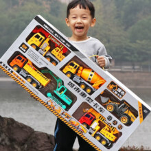 PLUS、需首购:麦格萌 儿童玩具男孩 超大工程车【六一儿童节礼物】